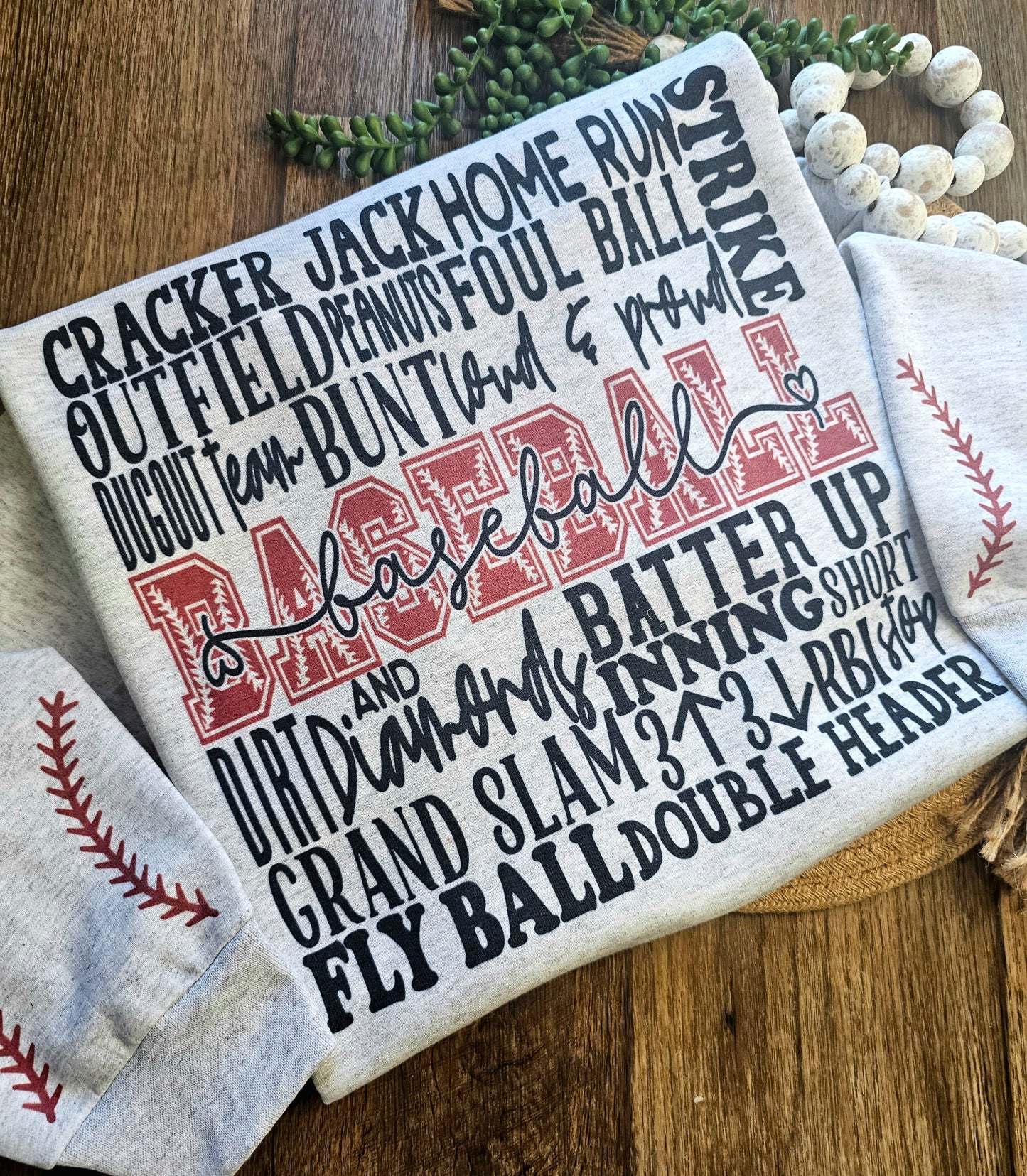 Baseball Word Collage