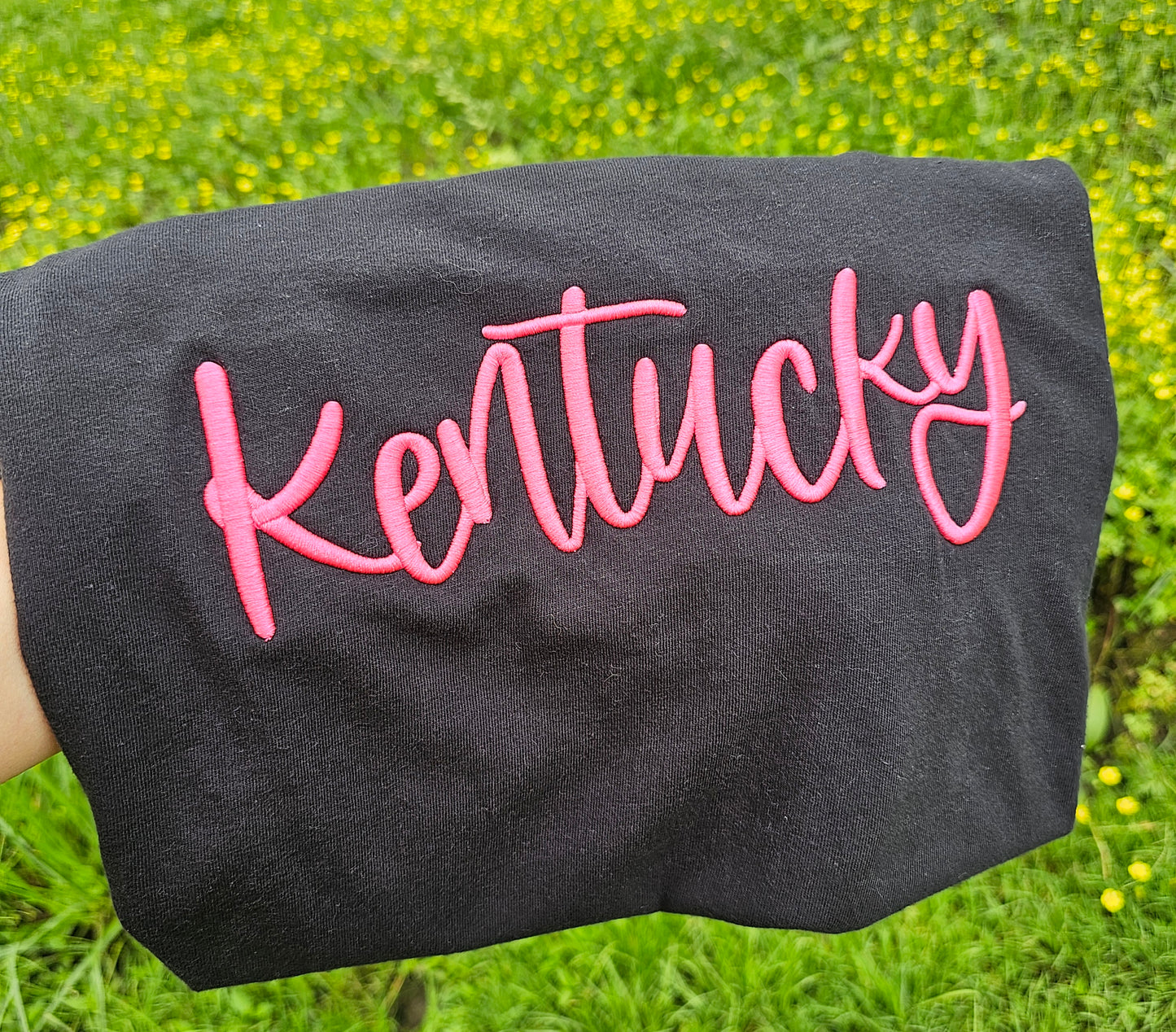 Kentucky Puff Embroidery Tee