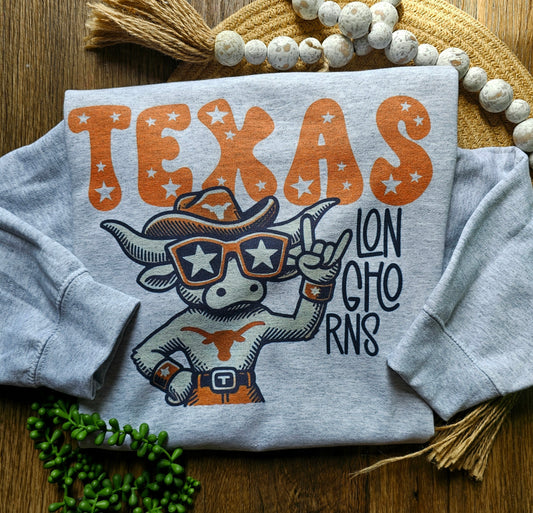 Texas Fan Art Sweatshirt