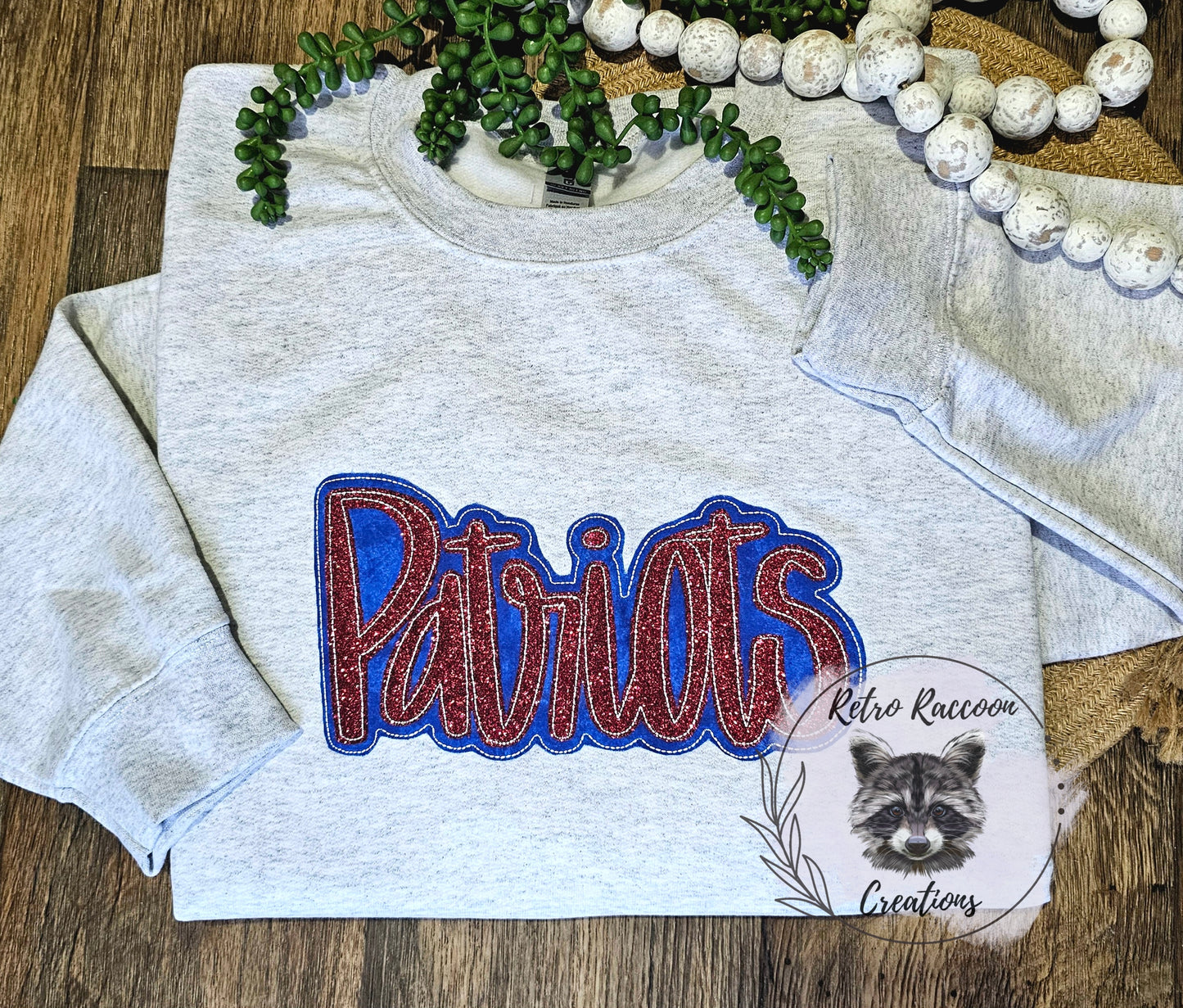 Patriots Embroidered Sweatshirt