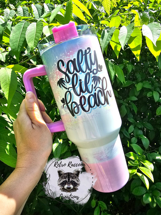 Salty Lil Beach 40oz Tumbler