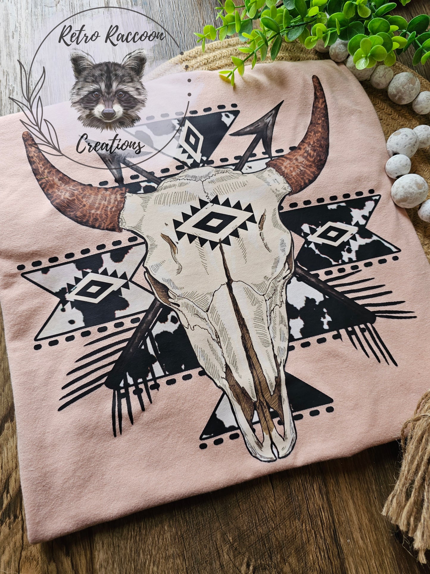 Aztec Western Bull Skull