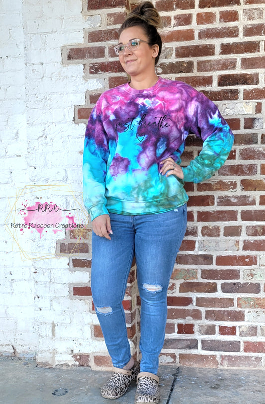 Mulit Colored Dyed Sweatshirt