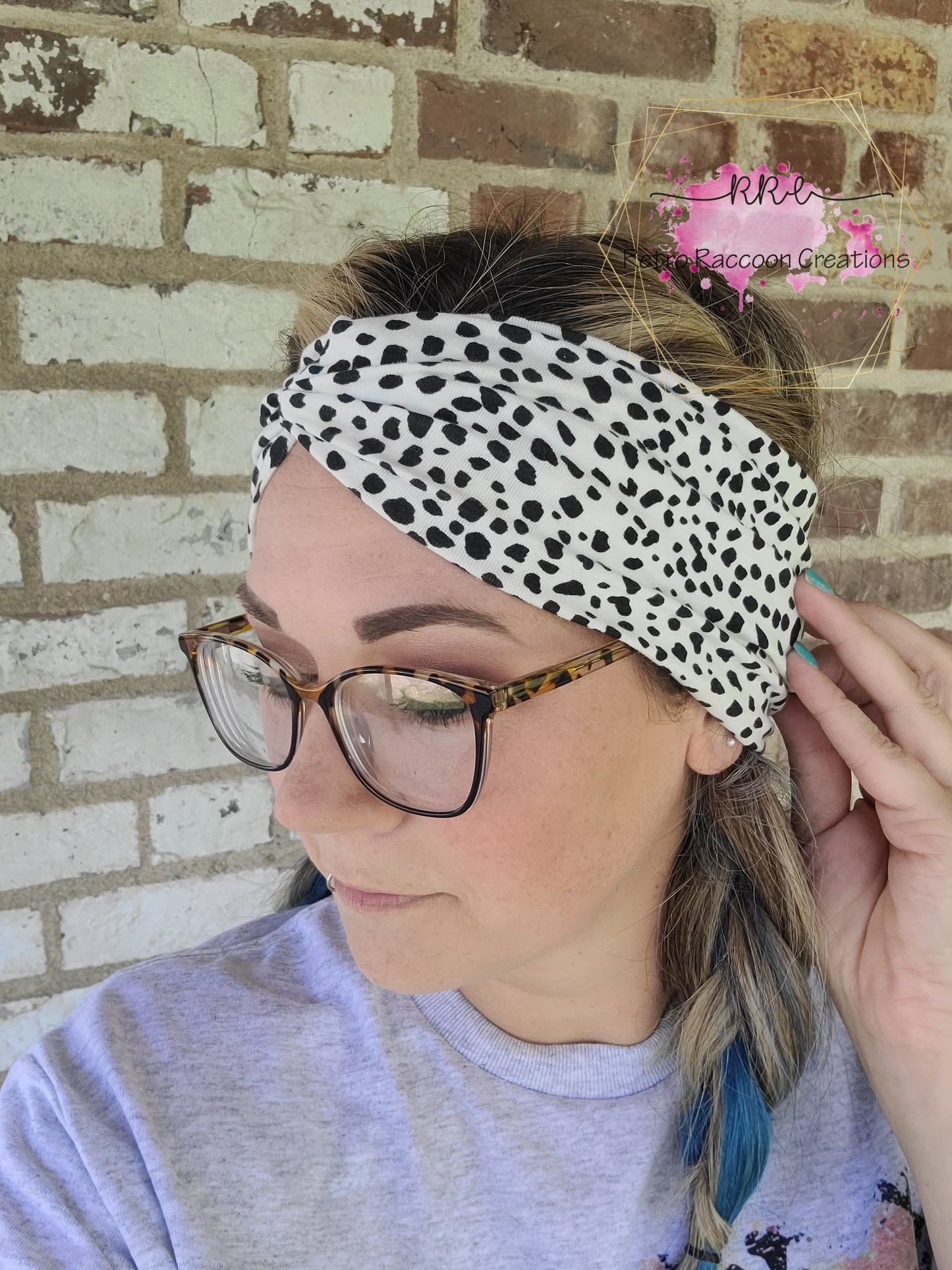 Dalmatian Spot Headband