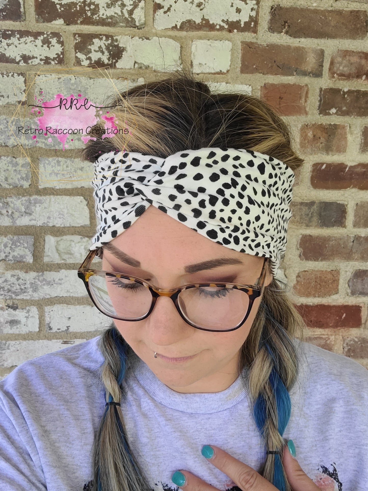 Dalmatian Spot Headband