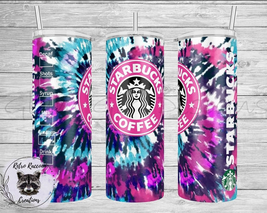 Tie Dye Starbucks